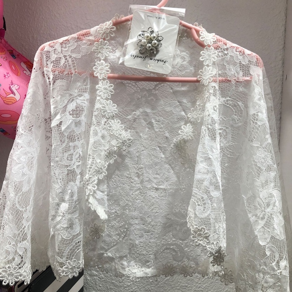 Lace cover up